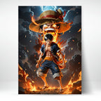 Metal Poster - One Piece Monkey D Luffy OP12 Mobile Case by CoverMeUp