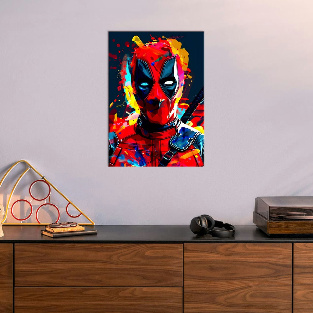 Metal Poster - Superhero Deadpool DP06 Mobile Case by CoverMeUp - Style 6