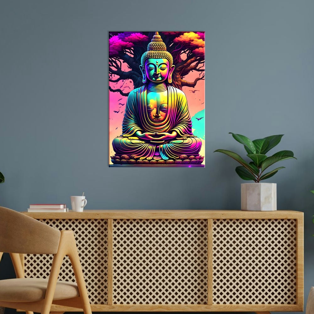 Metal Poster - Lord Buddha LB21 Mobile Case by CoverMeUp - Style 5