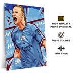Metal Poster - Footballer Erling Haaland EH03 Mobile Case by CoverMeUp - Style 4