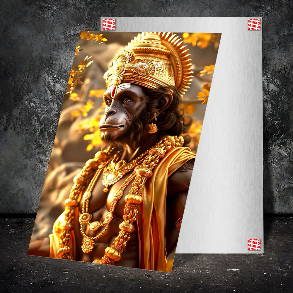 Metal Poster - Lord Hanuman LH01 Mobile Case by CoverMeUp - Style 2