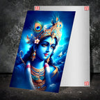 Metal Poster - Lord Krishna LK07 Mobile Case by CoverMeUp - Style 2