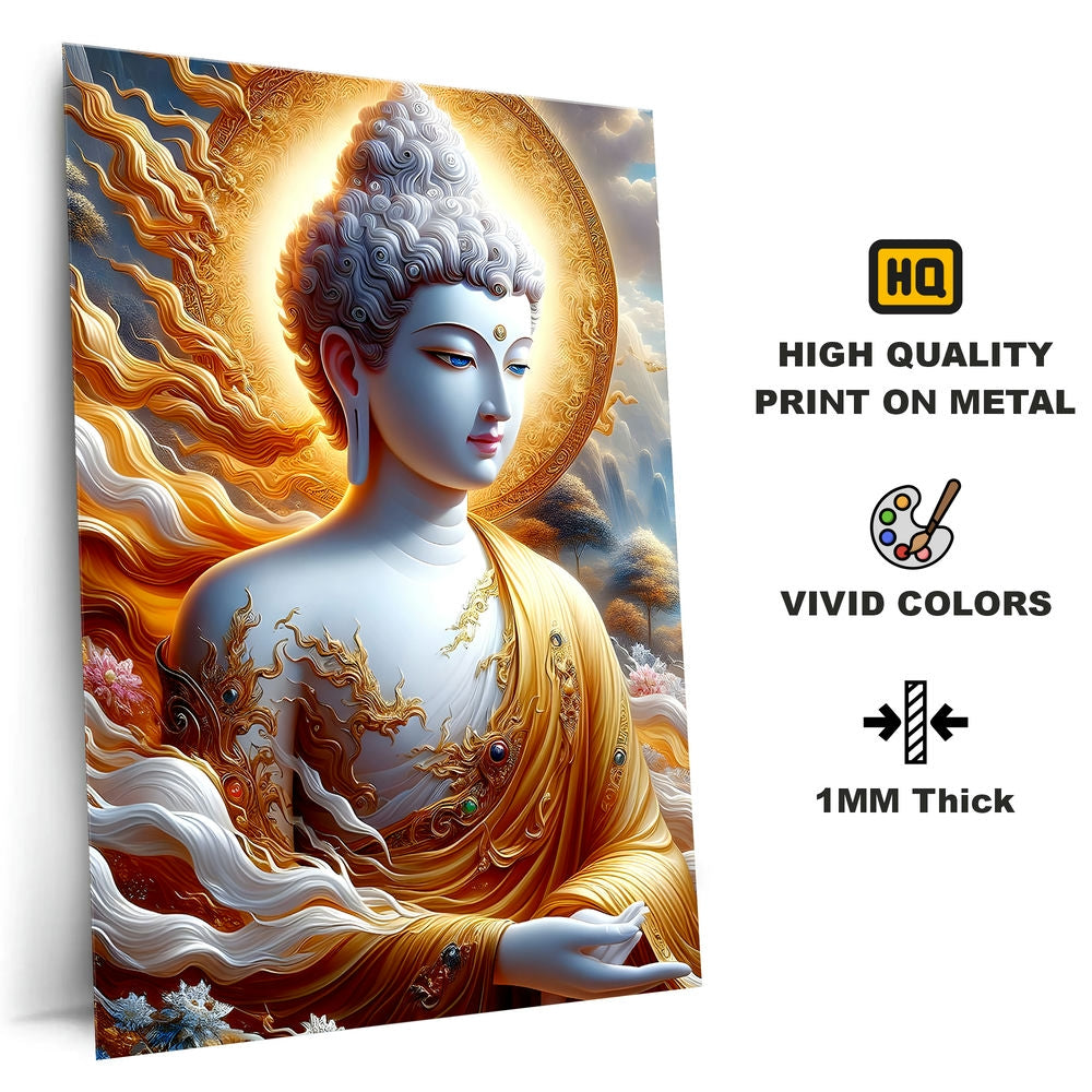 Metal Poster - Lord Buddha LB13 Mobile Case by CoverMeUp - Style 4