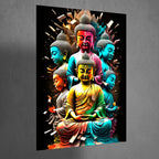 Metal Poster - Lord Buddha LB29 Mobile Case by CoverMeUp - Style 3