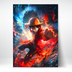 Metal Poster - Anime One Piece Luffy OP64 Mobile Case by CoverMeUp