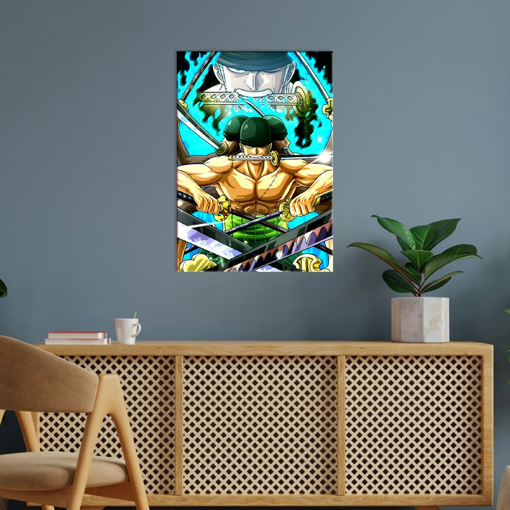 Metal Poster - One Piece Roronoa Zoro OP24 Mobile Case by CoverMeUp - Style 5