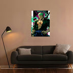 Metal Poster - One Piece Roronoa Zoro OP54 Mobile Case by CoverMeUp - Style 7