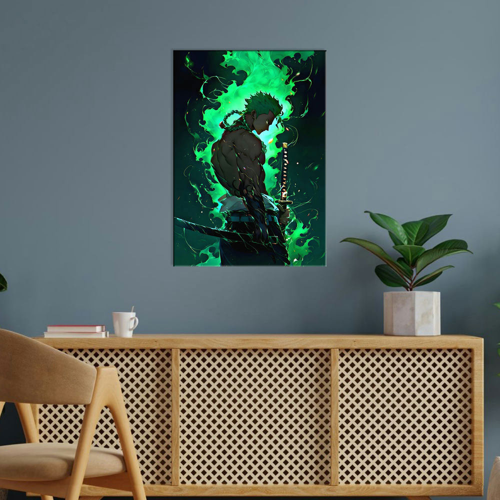 Metal Poster - One Piece Roronoa Zoro OP30 Mobile Case by CoverMeUp - Style 5
