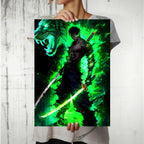 Metal Poster - One Piece Roronoa Zoro OP57 Mobile Case by CoverMeUp - Style 8