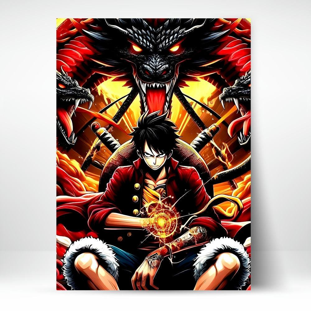 Metal Poster - One Piece Monkey D Luffy OP52 Mobile Case by CoverMeUp