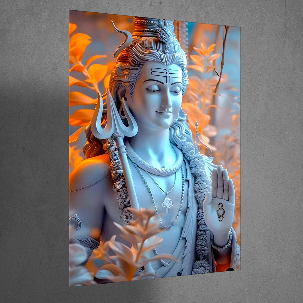 Metal Poster - Lord Shiva LS03 Mobile Case by CoverMeUp - Style 3
