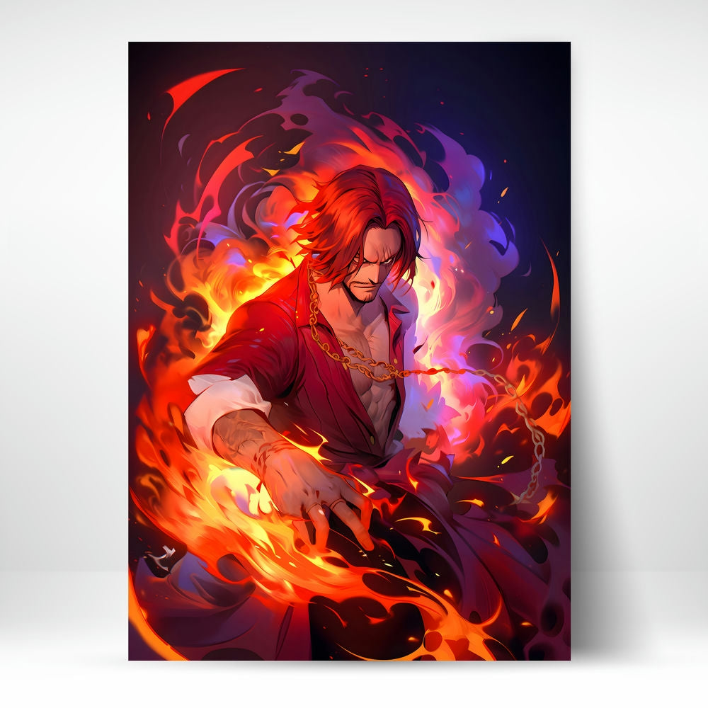 Metal Poster - Anime One Piece Shanks OP70 Mobile Case by CoverMeUp