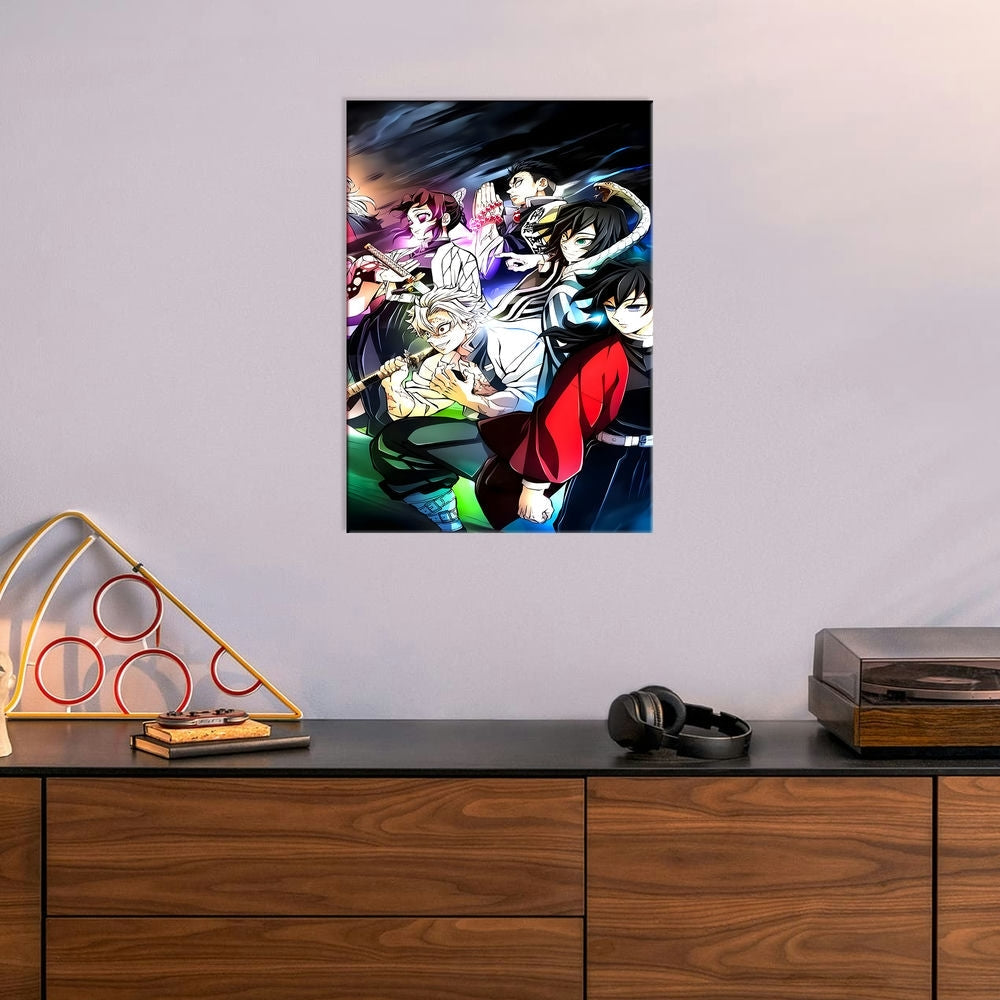 Metal Poster - Anime Demon Slayer DS01 Mobile Case by CoverMeUp - Style 6