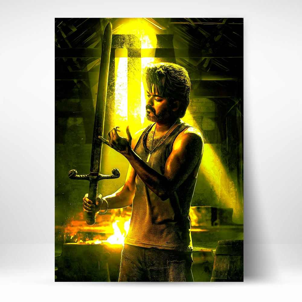 Metal Poster - Thalapathy Vijay TV04 Mobile Case by CoverMeUp