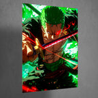 Metal Poster - One Piece Roronoa Zoro OP23 Mobile Case by CoverMeUp - Style 3
