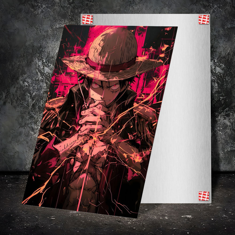 Metal Poster - One Piece Monkey D Luffy OP06 Mobile Case by CoverMeUp - Style 2