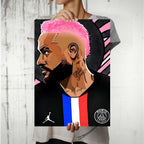 Metal Poster - Footballer Neymar Jr NJR03 Mobile Case by CoverMeUp - Style 8