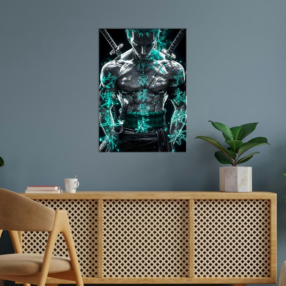 Metal Poster - One Piece Roronoa Zoro OP36 Mobile Case by CoverMeUp - Style 5