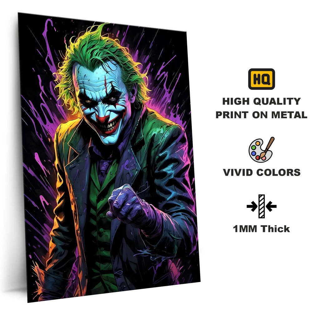 Metal Poster - Joker JK04 Mobile Case by CoverMeUp - Style 4