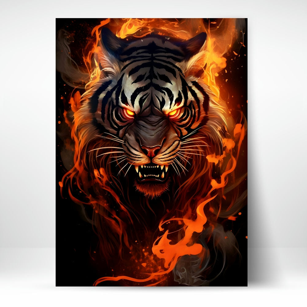 Metal Poster - Wildlife Tiger TG03 Mobile Case by CoverMeUp