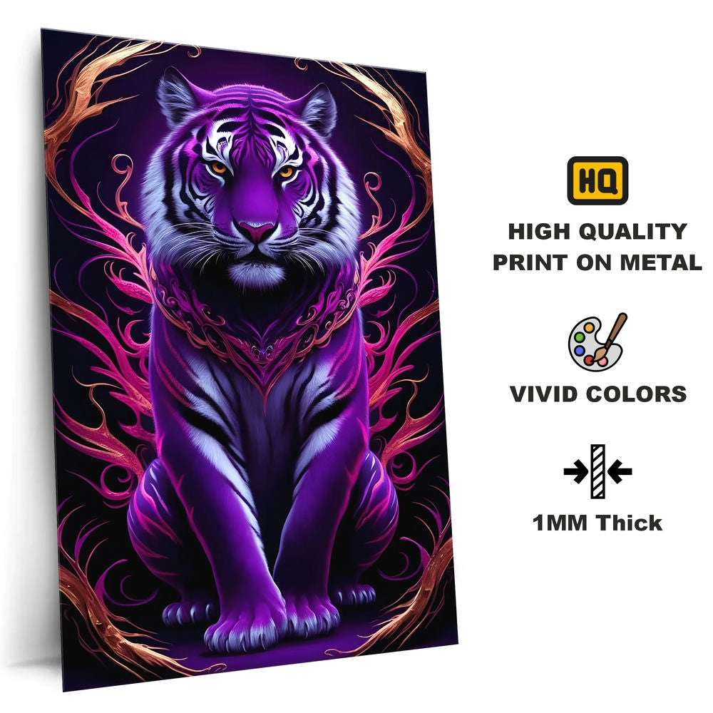 Metal Poster - Wildlife Tiger TG08 Mobile Case by CoverMeUp - Style 4