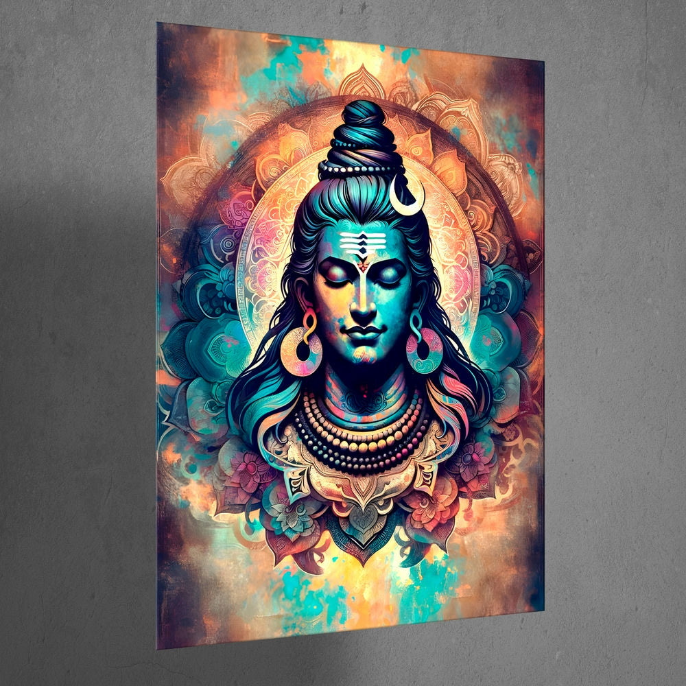 Metal Poster - Lord Shiva LS17 Mobile Case by CoverMeUp - Style 3
