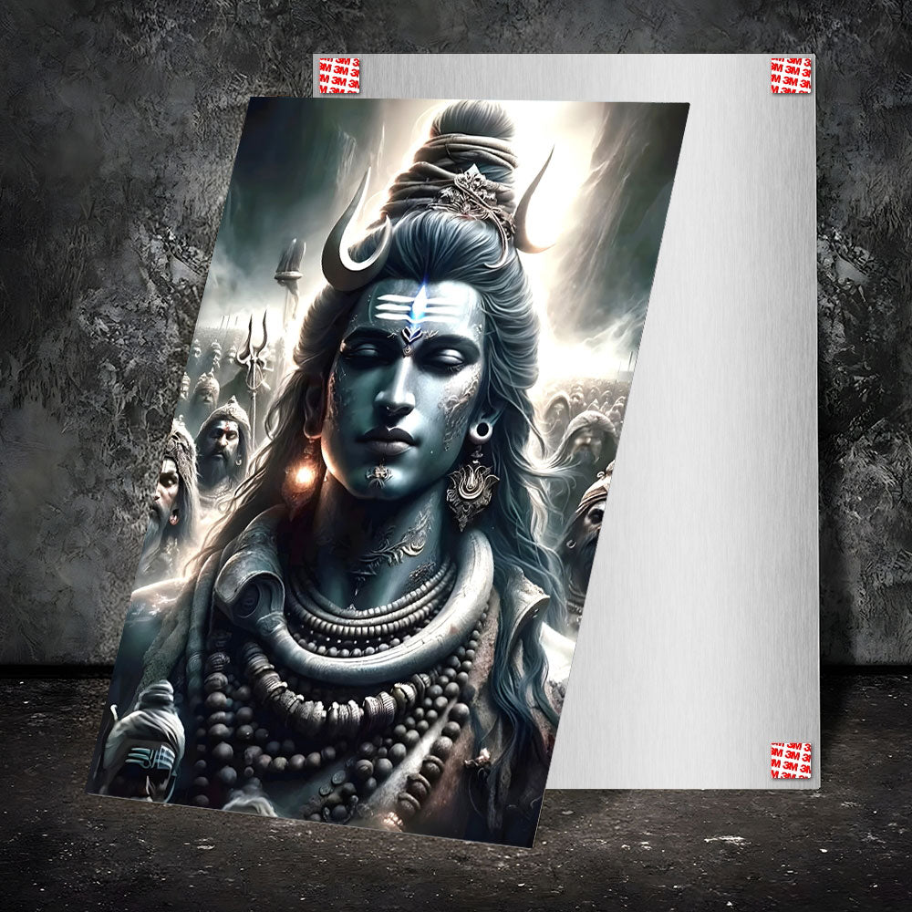 Metal Poster - Lord Shiva LS07 Mobile Case by CoverMeUp - Style 2