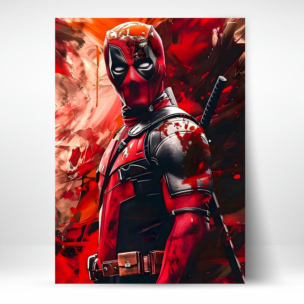 Metal Poster - Superhero Deadpool DP05 Mobile Case by CoverMeUp
