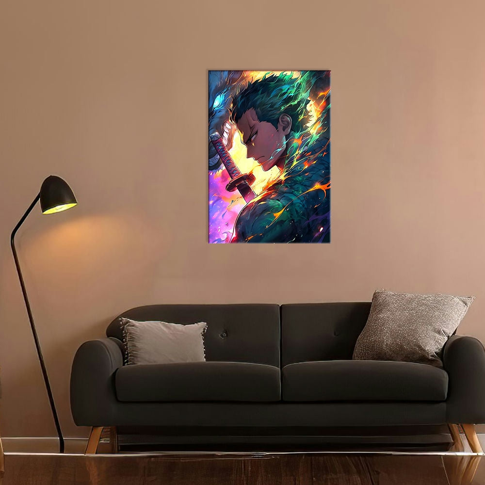 Metal Poster - One Piece Roronoa Zoro OP47 Mobile Case by CoverMeUp - Style 7