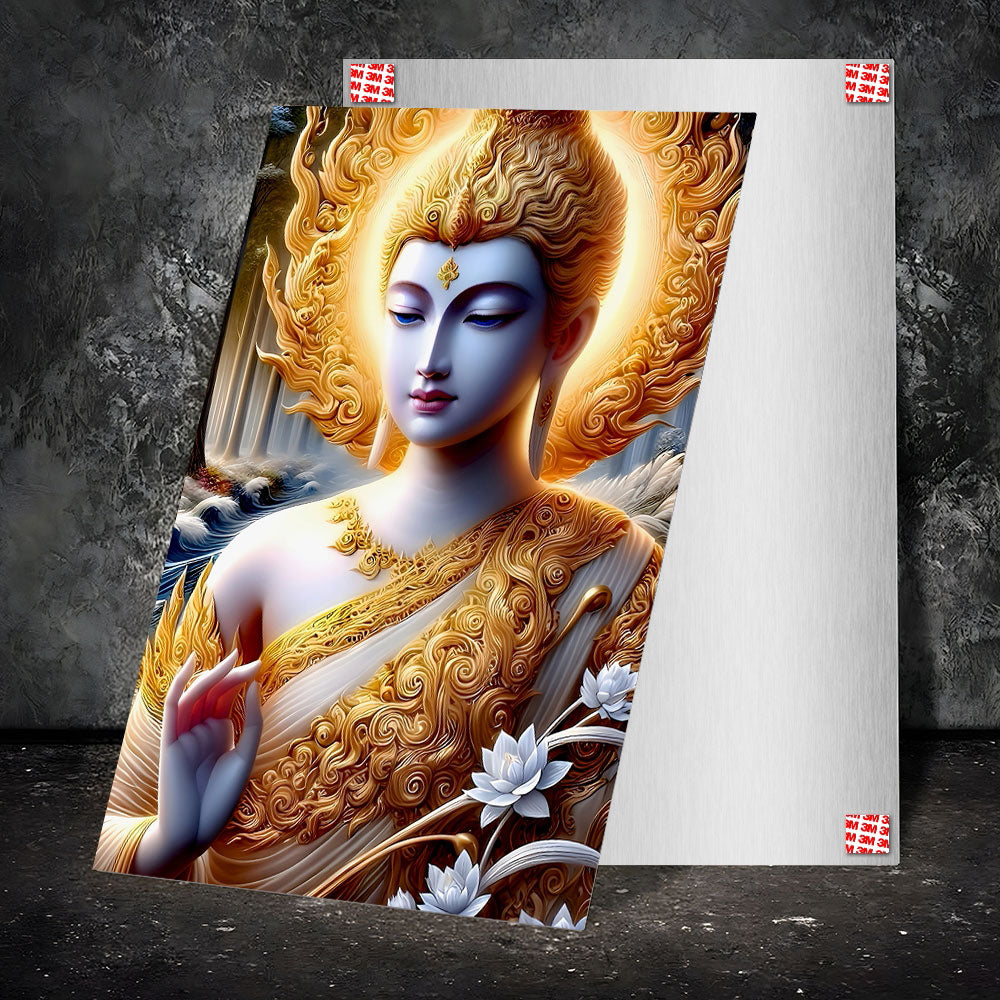Metal Poster - Lord Buddha LB05 Mobile Case by CoverMeUp - Style 2