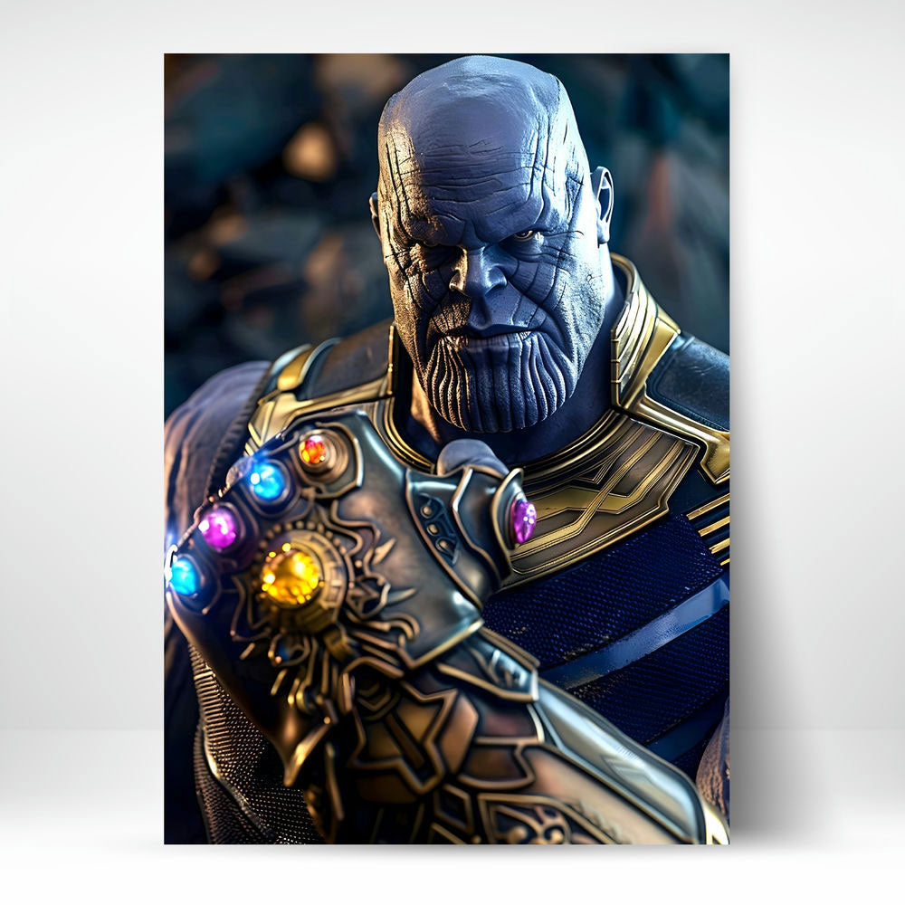 Metal Poster - Superhero Thenos TN01 Mobile Case by CoverMeUp