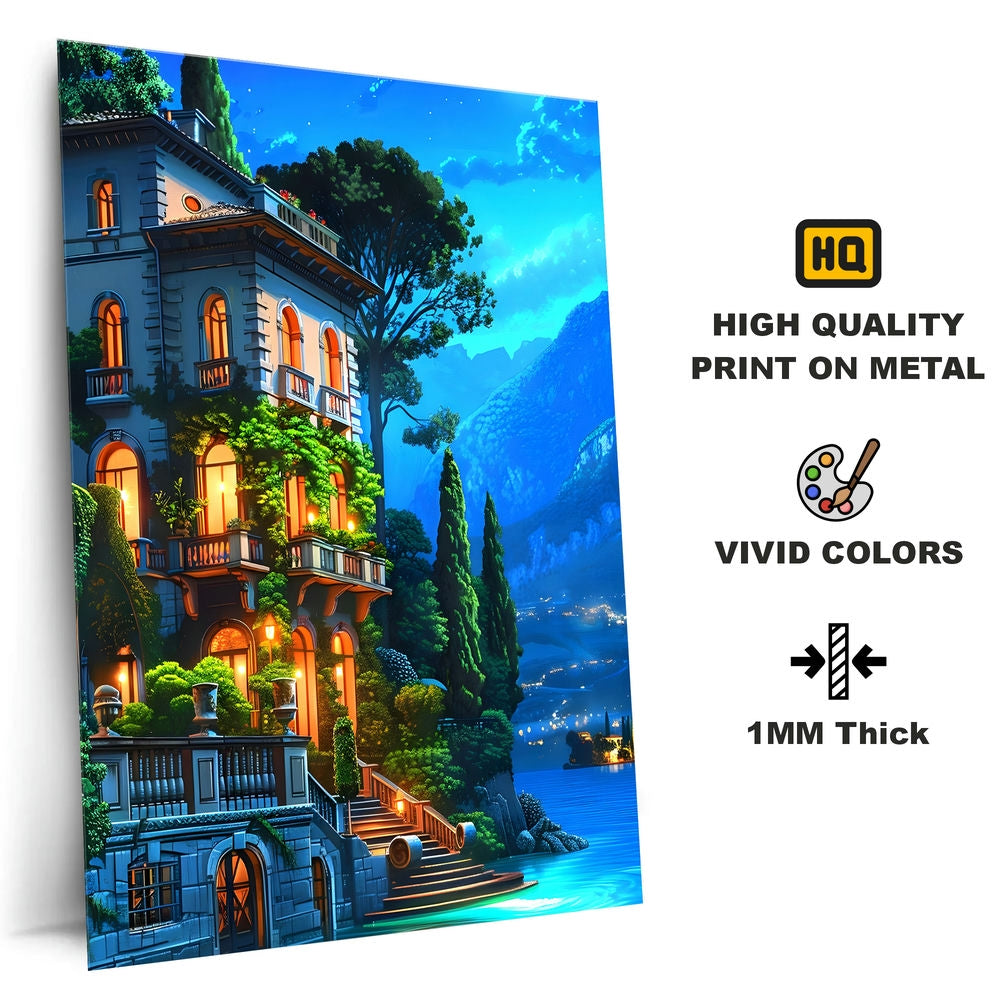 Metal Poster - Painting PA07 Mobile Case by CoverMeUp - Style 4