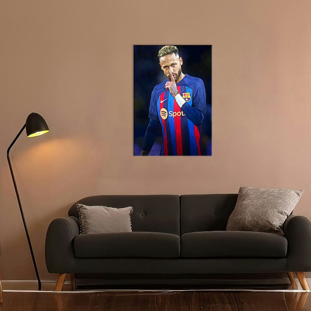 Metal Poster - Footballer Neymar Jr NJR05 Mobile Case by CoverMeUp - Style 7