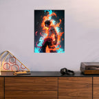 Metal Poster - Anime One Piece Ace OP58 Mobile Case by CoverMeUp - Style 6