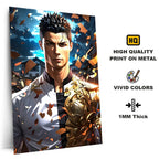Metal Poster - Footballer Cristiano Ronaldo F07 Mobile Case by CoverMeUp - Style 4