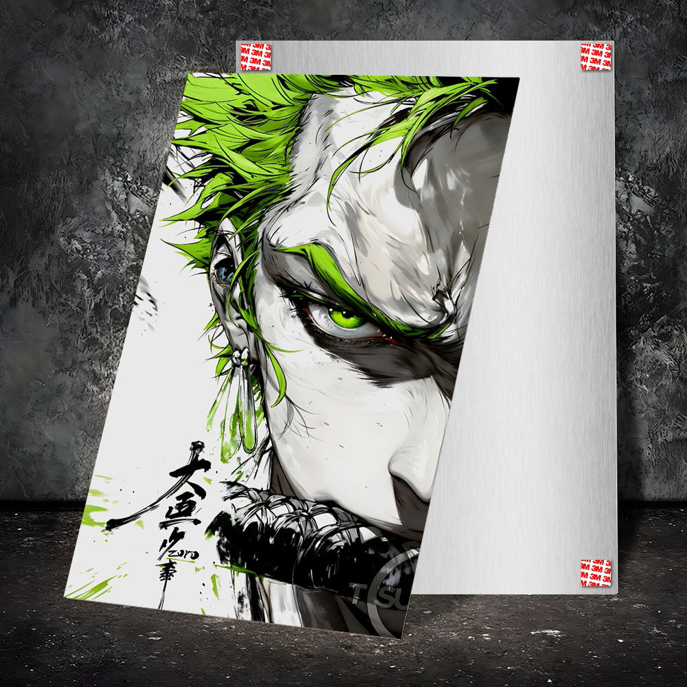 Metal Poster - One Piece Roronoa Zoro OP27 Mobile Case by CoverMeUp - Style 2