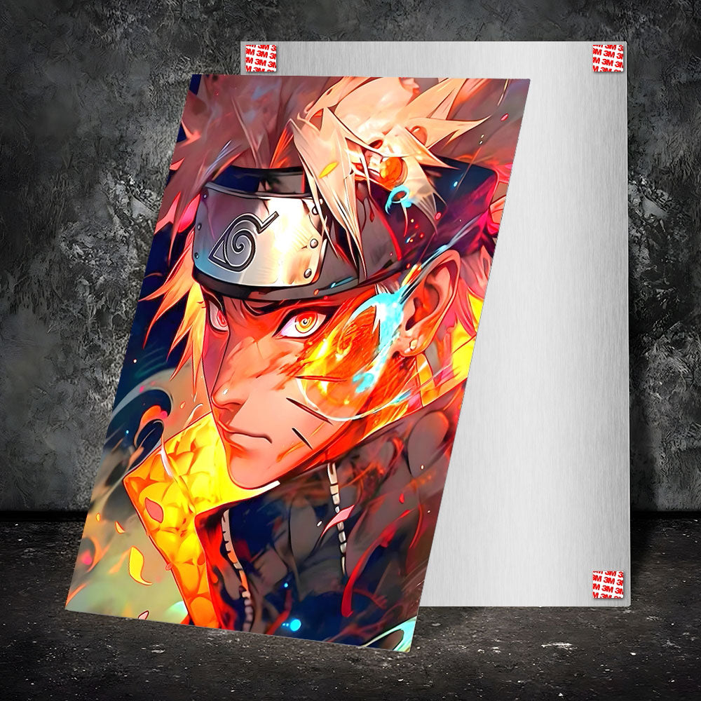 Metal Poster - Naruto Uzumaki NAR02 Mobile Case by CoverMeUp - Style 2