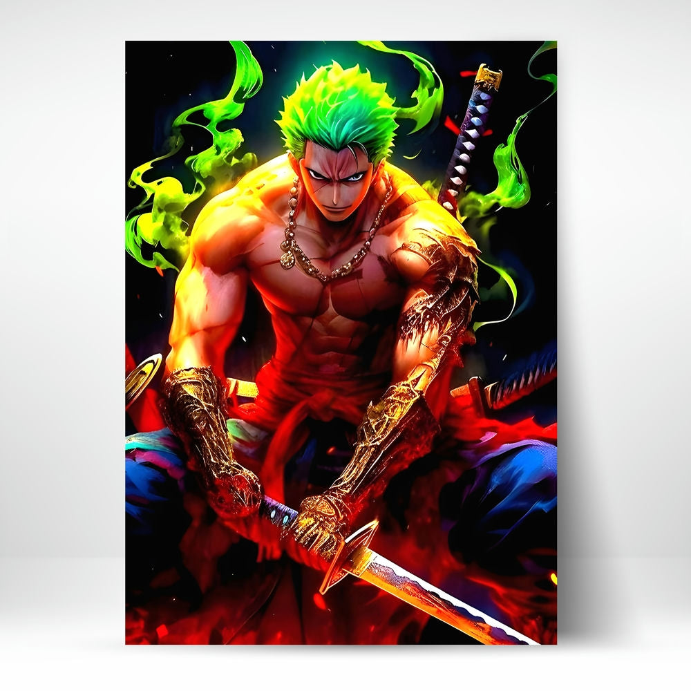 Metal Poster - One Piece Roronoa Zoro OP56 Mobile Case by CoverMeUp