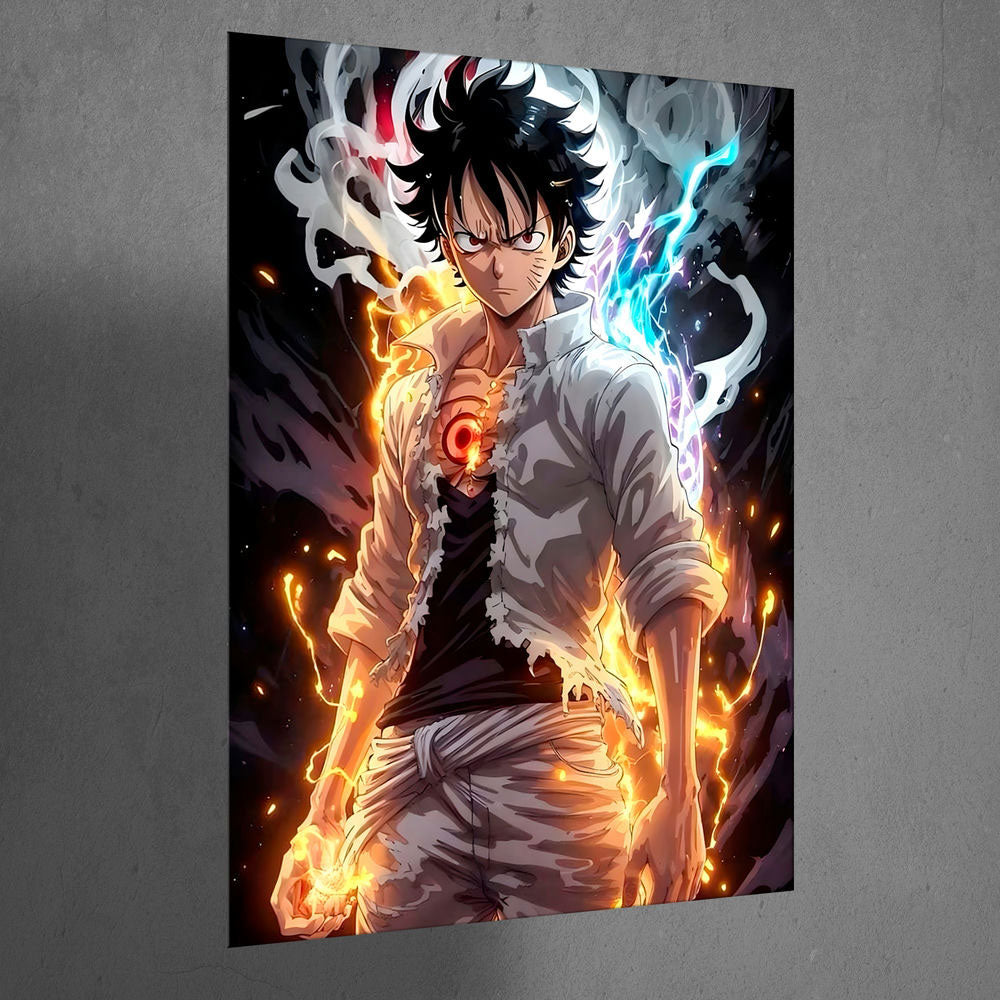 Metal Poster - One Piece Monkey D Luffy OP11 Mobile Case by CoverMeUp - Style 3