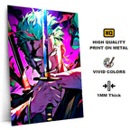 Metal Poster - One Piece Roronoa Zoro OP52 Mobile Case by CoverMeUp - Style 4