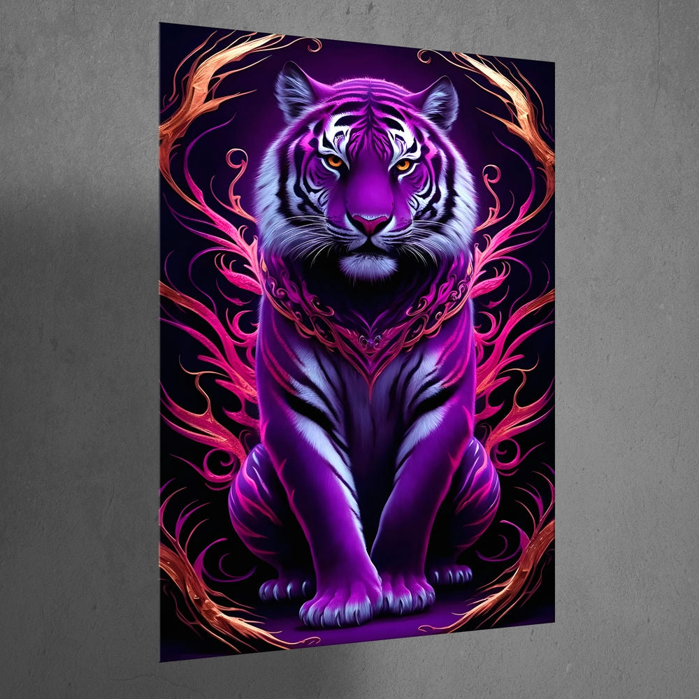 Metal Poster - Wildlife Tiger TG08 Mobile Case by CoverMeUp - Style 3