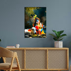 Metal Poster - Lord Krishna LK02 Mobile Case by CoverMeUp - Style 5