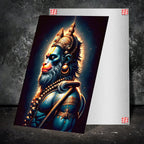 Metal Poster - Lord Hanuman LH04 Mobile Case by CoverMeUp - Style 2