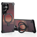 Samsung Galaxy S26 Ultra Frameless Metal Bumper Case with Magsafe and Stand - Sunrise Mobile Case by CoverMeUp - Style 2