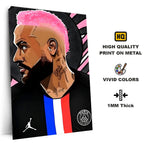 Metal Poster - Footballer Neymar Jr NJR03 Mobile Case by CoverMeUp - Style 4