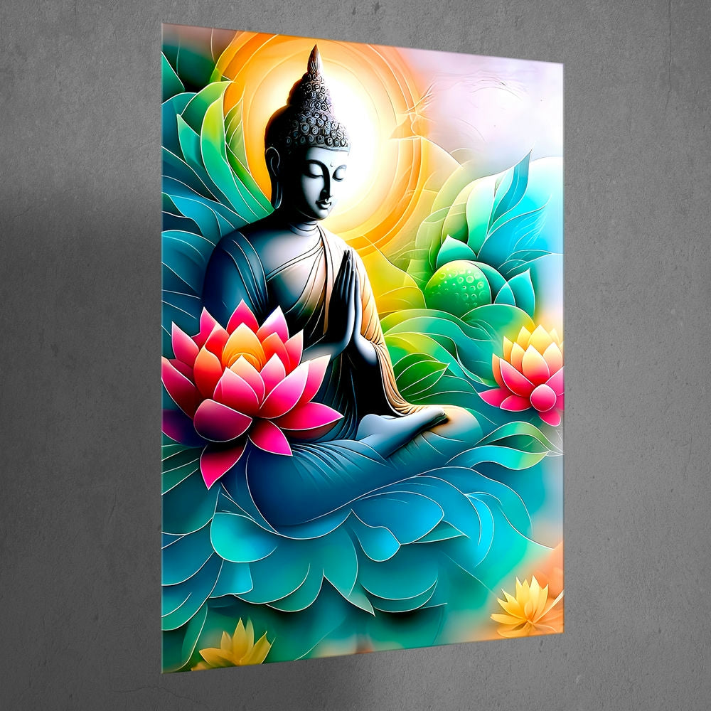 Metal Poster - Lord Buddha LB11 Mobile Case by CoverMeUp - Style 3
