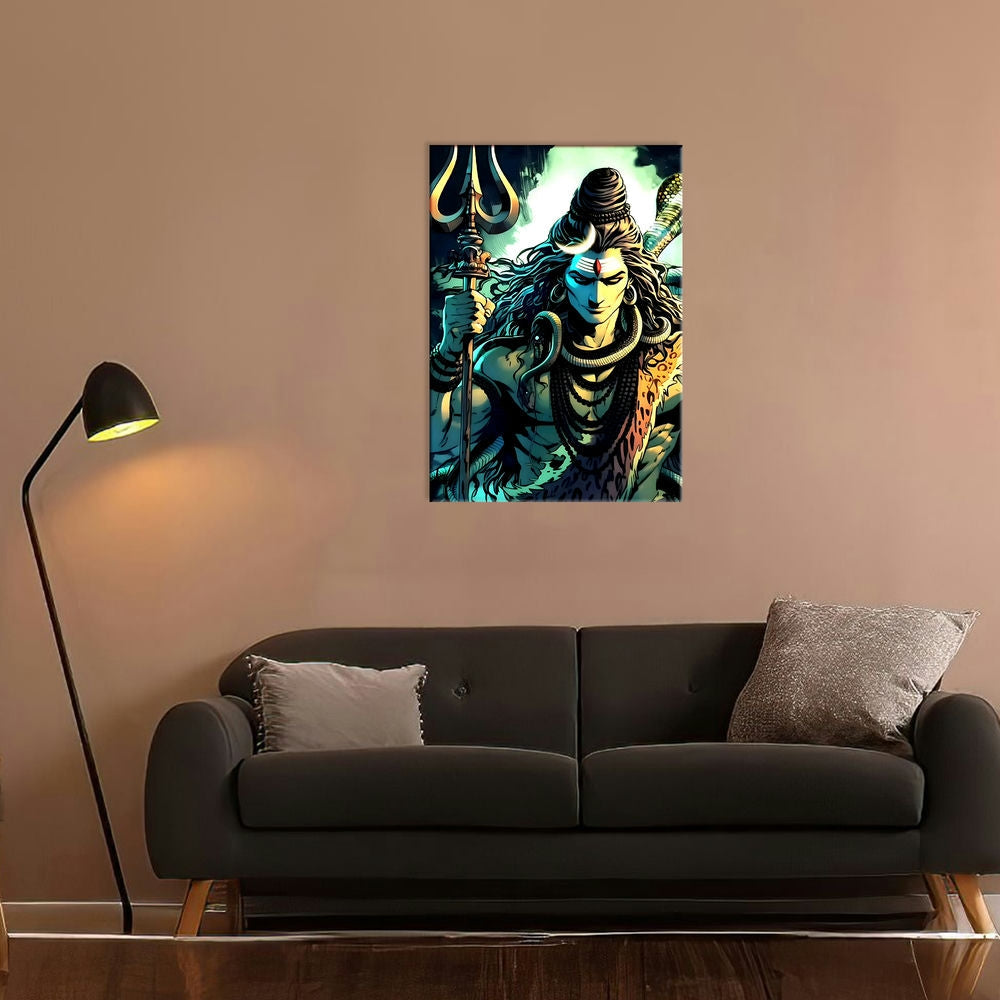 Metal Poster - Lord Shiva LS18 Mobile Case by CoverMeUp - Style 7