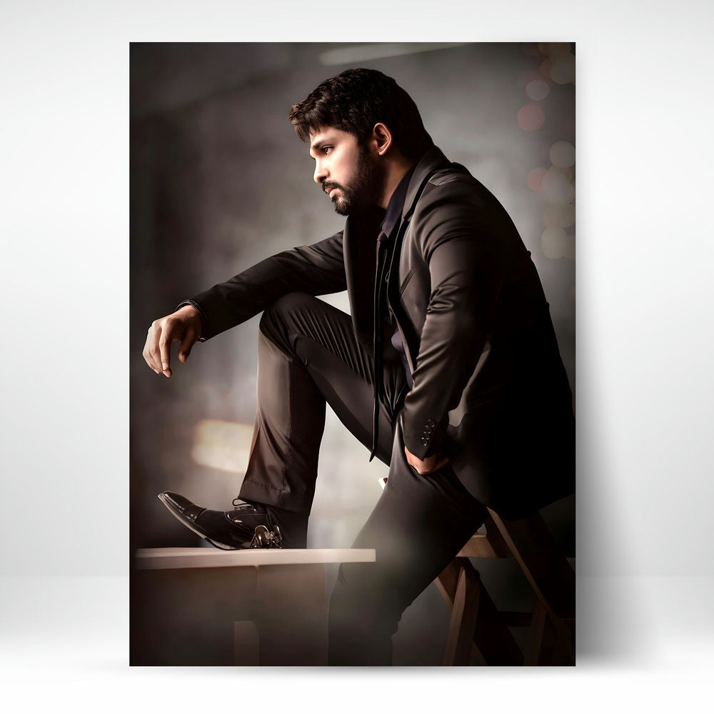 Metal Poster - Allu Arjun AA01 Mobile Case by CoverMeUp