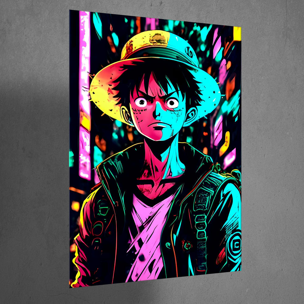 Metal Poster - One Piece Monkey D Luffy OP01 Mobile Case by CoverMeUp - Style 3