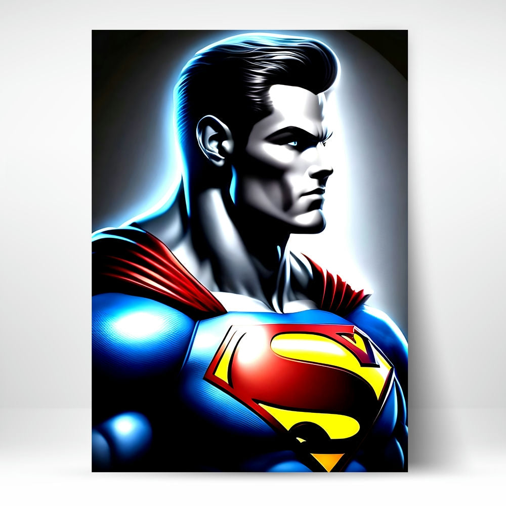 Metal Poster - Superhero Superman SUP07 Mobile Case by CoverMeUp